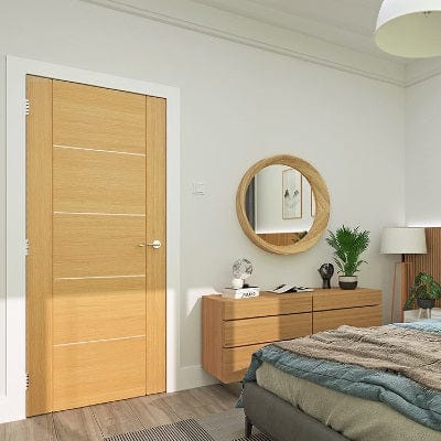 Valencia Prefinished Oak FD30 Internal Fire Door