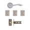 Veritas Polished Chrome Door Handle Kit
