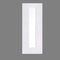 Santandor White Primed 1 Glazed Clear Light Panel Interior Door - 1981mm x 762mm
