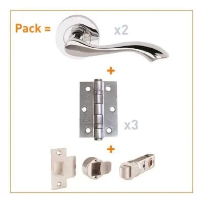 Wave Door Handle Latch Pack