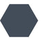 Hexa Element Matt Navy (16 per Box)