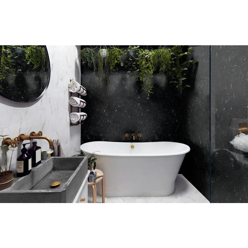 Hexa Terni Matt Blanco Marble Effect (16 per Box)