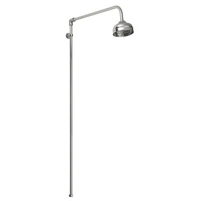 Rigid Shower Riser Kit with Swivel Spout