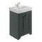 Victrion 2 Door Cabinet inc Basin - All Colours
