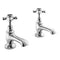 Hex Black Basin Taps