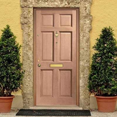 Colonial Hardwood M&T 6 Panel External Door - 2083mm x 864mm