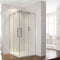 Frameless Corner Entry Shower Enclosure - 900 x 1900mm