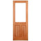 2XG Hardwood M&T 1 Unglazed Light Panel External Door - 1981mm x 762mm