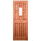 York Hardwood M&T 1 Unglazed Light Panel External Door - 2032mm x 813mm