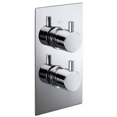 Pure Concealed Chrome Thermostatic Shower Valve