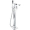 Alto Free Standing Chrome Bath Shower Mixer