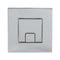 Square Dual Flush Button