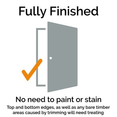 Blenheim Oak Pre Finished Glazed Internal Door - All Sizes