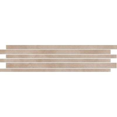 Basic Concrete Dark Beige Multi Strip (12 Per Box) - 150mm x 600mm