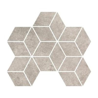 Fashion Stone Clay Rhomboid Mosaic Tile (Lappato Finish) (10 per Box)