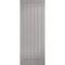 Moulded Textured Vertical Grey Pre-Finished 5 Panel Interior Door - 1981mm x 762mm