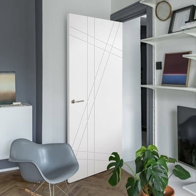 Hastings White Primed Interior Door - 1981mm x 686mm