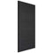 Vancouver Charcoal Black Pre-Finished 5 Panel Interior Fire Door FD30 - 1981mm x 686mm