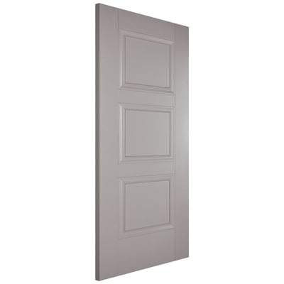 Amsterdam Grey Primed 3 Panel Interior Door - All Sizes