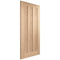 Oak Idaho Panelled Pre-Finished Internal Fire Door FD30 - 2040mm x 726mm