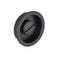 Aries Pocket Door Privacy Handle - Black Chrome