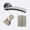 Jupiter Polished Chrome/Satin Chrome Handle Hardware Pack Standard