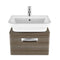 The Gap 550mm Base Bathroom Unit - Dark Wood