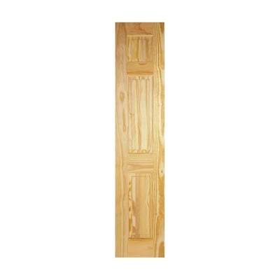 Clear Pine 3 Panel Interior Door - 1981mm x 533mm