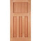 DX 30's Style Hardwood M&T External Door - 2083mm x 864mm