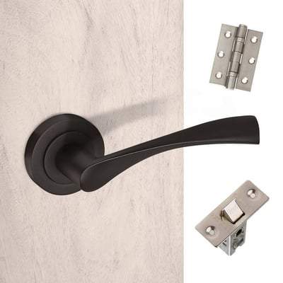 Lupus Matt Black Handle Hardware Pack Standard
