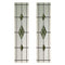 Oak Malton Smoked ABE Lead Glass Pack - 875mm x 179mm