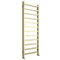 Mineral Square Bar Brushed Brass Towel Rail - All Sizes