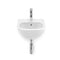 Nexo Wall Hung Cloakroom Basin 1 Tap Hole