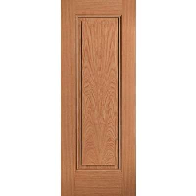 Oak Eindhoven 1 Panel Pre-Finished Internal Fire Door FD30 - 1981mm x 686mm