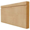 Oak Veneered Single Groove Skirting - 3000mm x 95mm