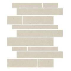 Surface Off White Brick Mosaic