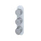 Round Dual Outlet Thermostatic Concealed Shower Valve - All Colours
