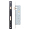 Slim Euro Profile Sashlock - 22mm x 240mm Square - Black Steel