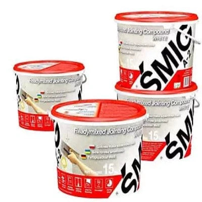 SMIG A-2 Ready Mixed Jointing and Finishing Compound - White x 15Kg