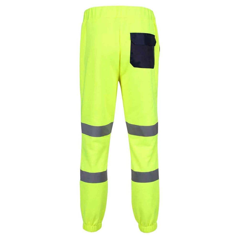 Regatta TRJ503 Pro His-Vis Work Joggers Yellow/Navy 2XL