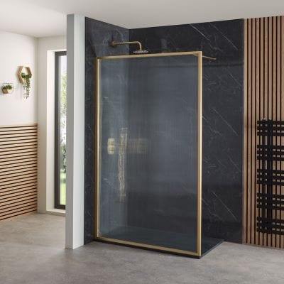 Velar Fluted Walk-in Panel - 1200 x 1950mm