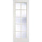 SA Moulded White Primed 10 Glazed Clear Light Panels Interior Door - 1981mm x 762mm