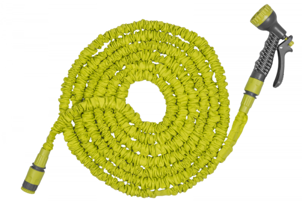 Expanding Trick Hose 5m - 15m Lime