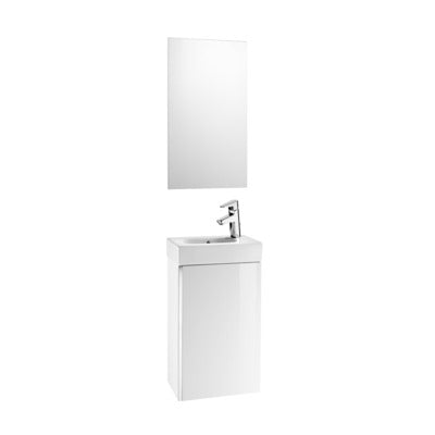 Mini Pack 450mm Base Unit, Basin, & Mirror - All Colours