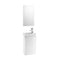 Mini Pack 450mm Base Unit, Basin, & Mirror - All Colours