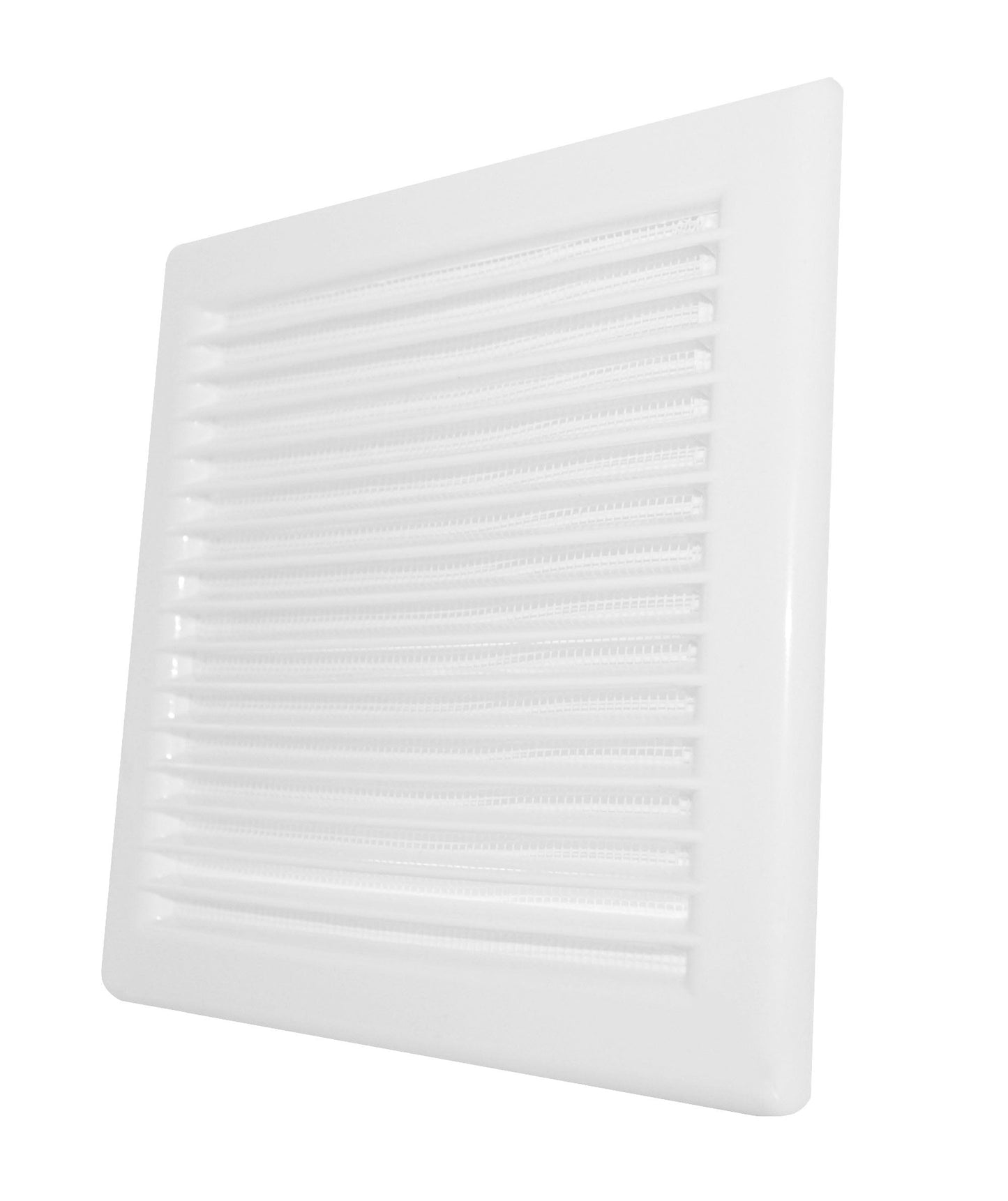 Louvre Vent White DL/135 RW LUX With Fly Mesh