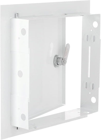 Access Panel Door Metal With Lock, White 150mm x 200mm