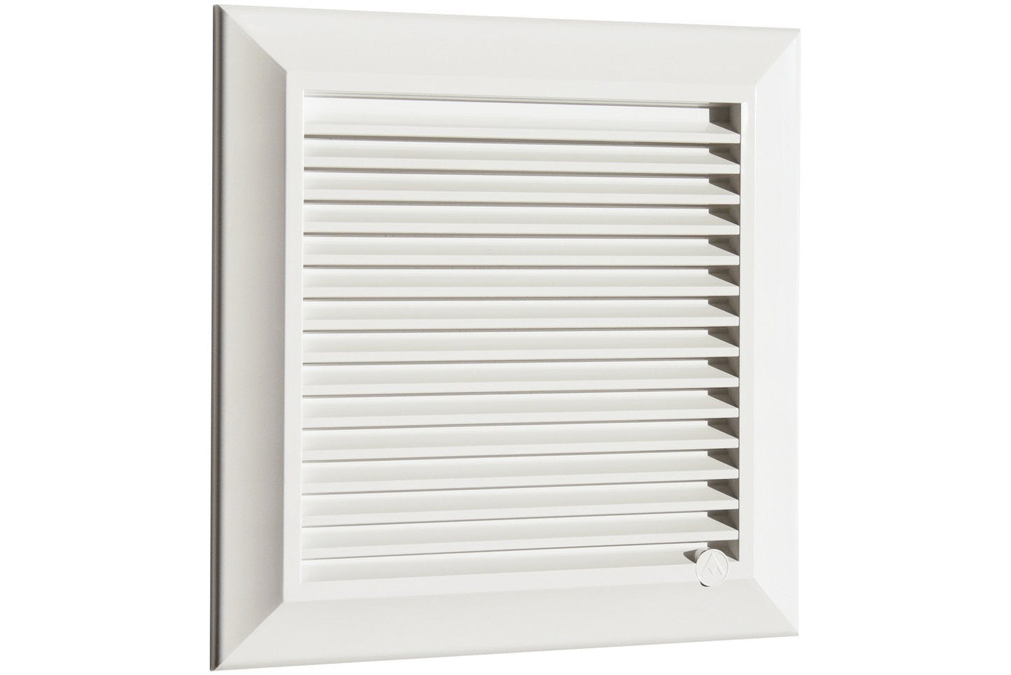 Louvre Vent White Duo Smart 135G 135mm With Fly Mesh