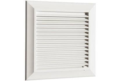 Louvre Vent White Duo Smart 135G 135mm With Fly Mesh