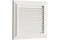 Louvre Vent White Duo Smart 165 With Fly Mesh